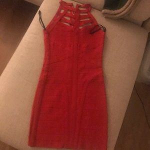 Bebe Red Dress